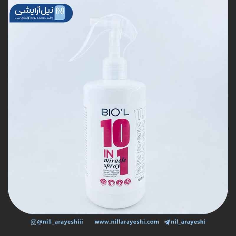 اسپری نرم کننده و ضد گره مو 10 در 1 بیول 400 میل