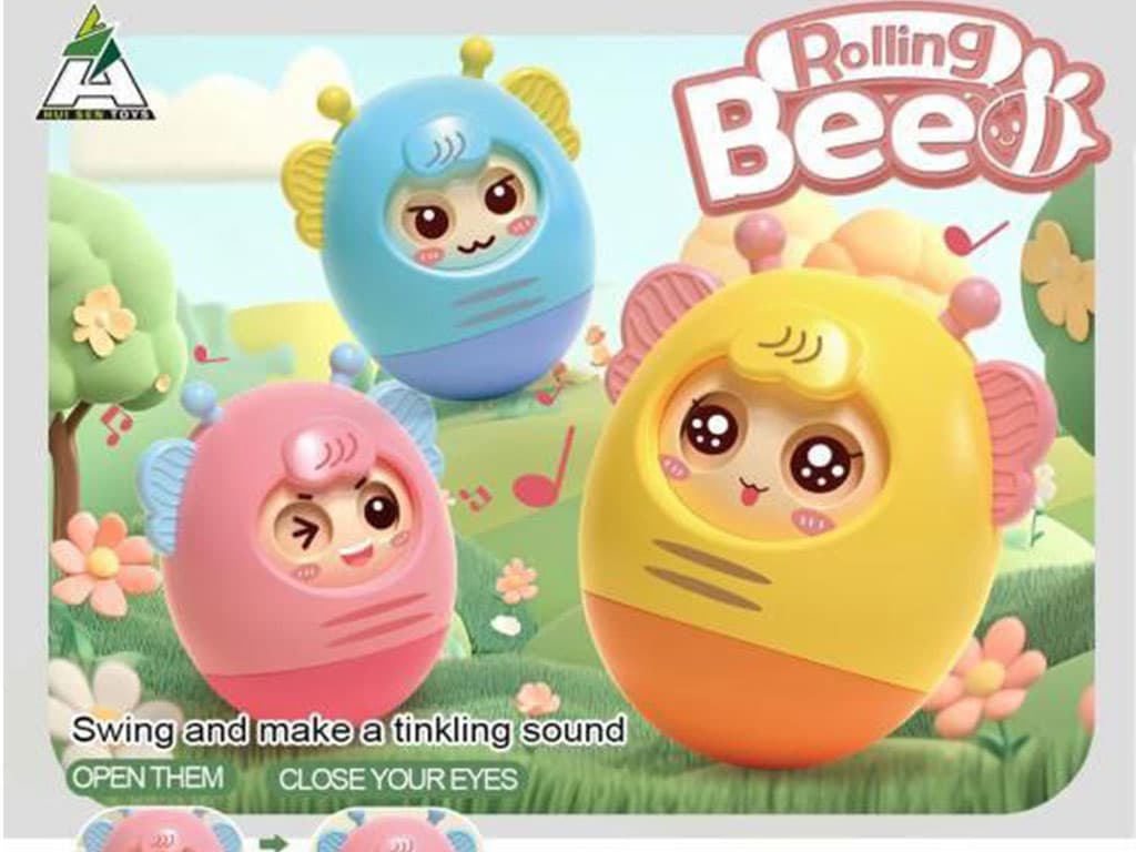 جغجغه تعادلی طرح زنبور اسباب بازی