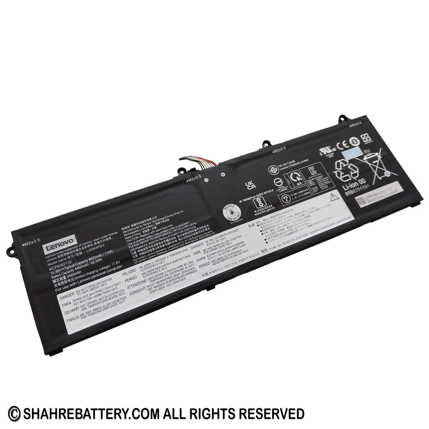 باتری اورجینال لپ تاپ لنوو Lenovo Legion Slim 7 15ACH6 L20M4PD3