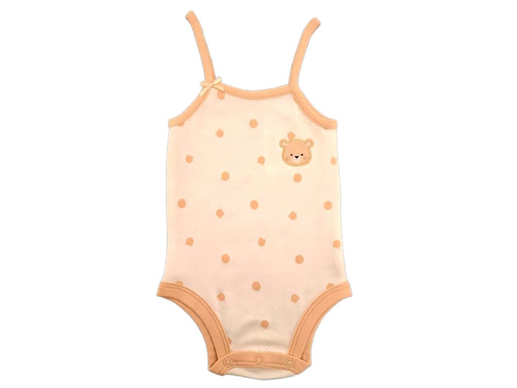 بادی بندی دخترانه نوزادی طرح میشا پاپو papo