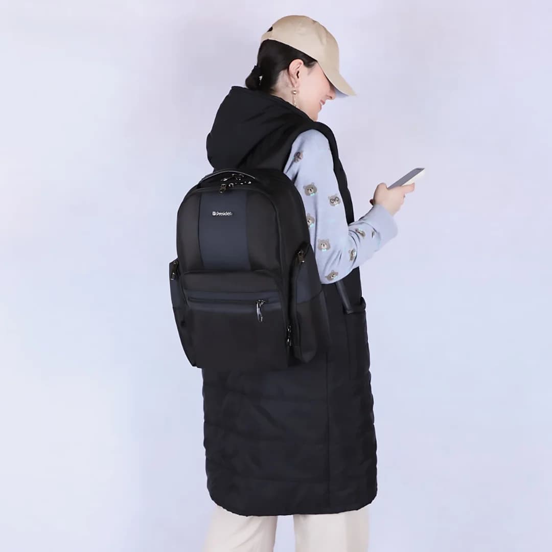 کوله پشتی لپتاپ President مدل Carol