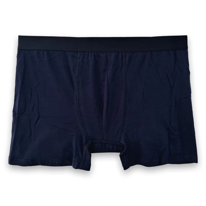 شورت نخی پادار مردانه برند Koza ساده سرمه کد 11088