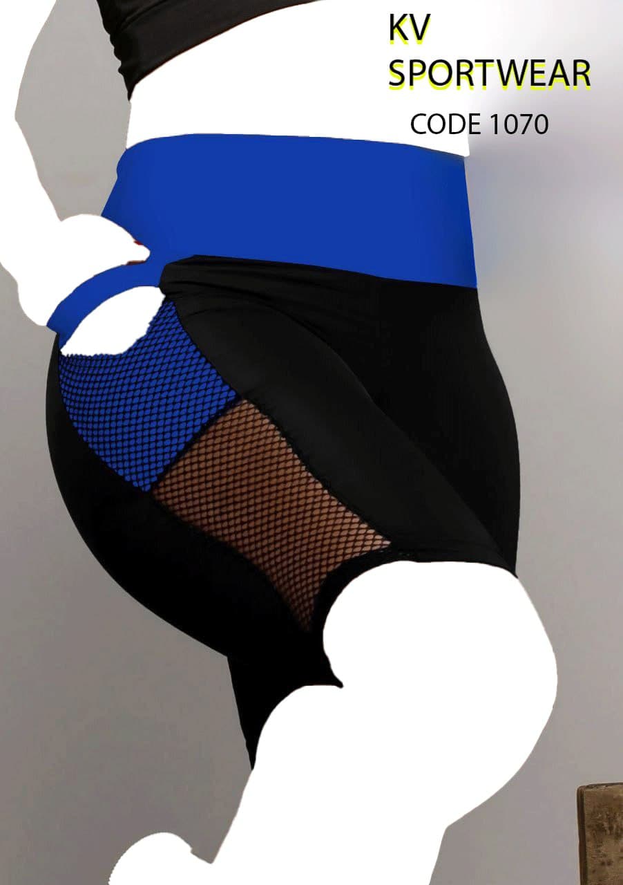 شورتک کمر پهن سایز یزرگ ورزشی زنانه کد 003