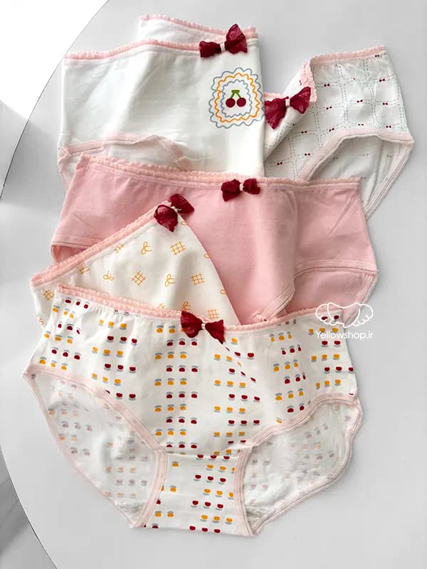 شورت اسلیپ عروسکی پاپیونی زنانه کد 22347