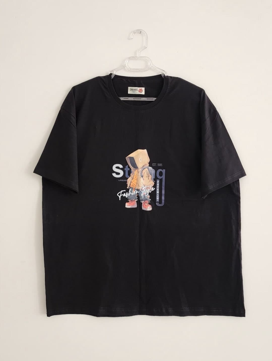 تیشرت سایز بزرگ طرحدار کد 2163