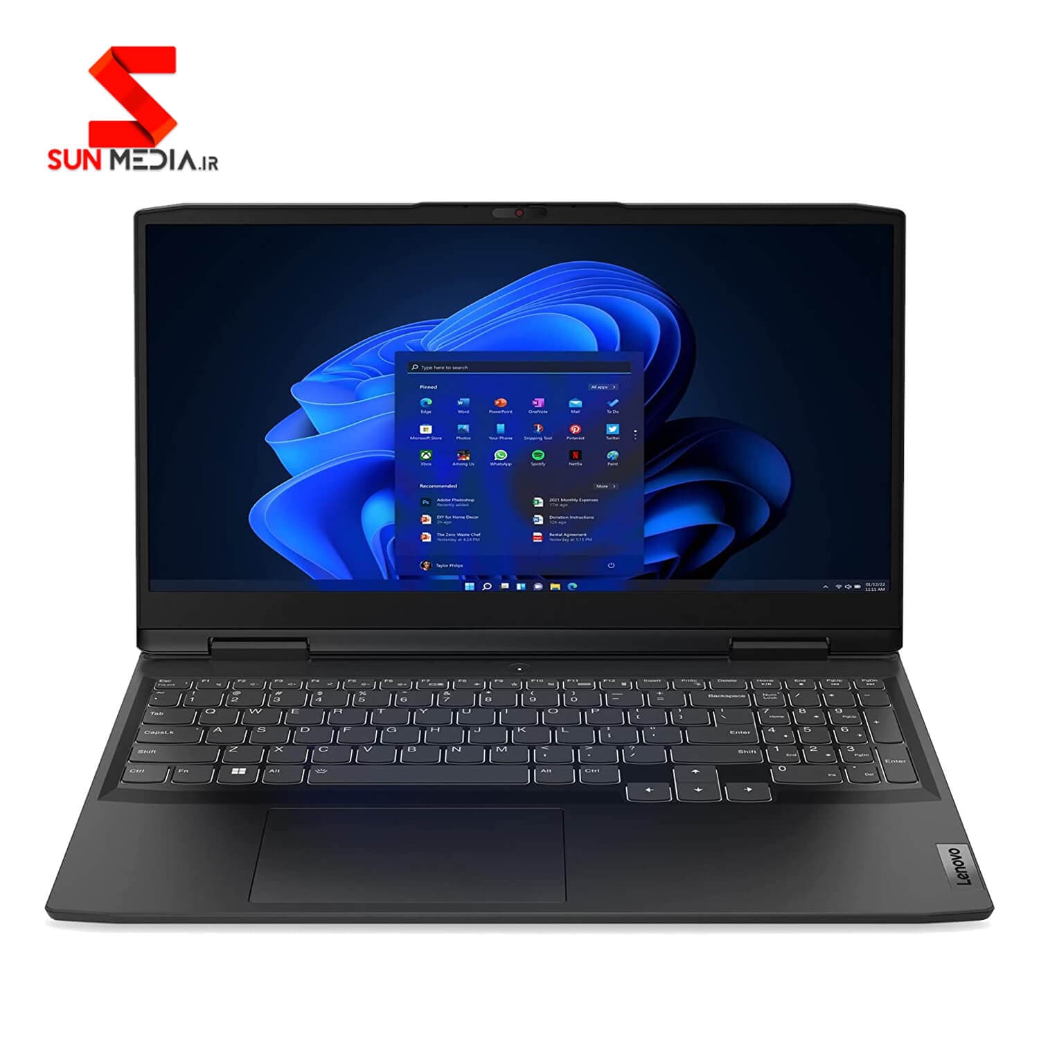 لپ تاپ لنوو 15.6 اینچی مدل Lenovo LOQ i5 12450HX 24GB 1TB RTX3050-AC