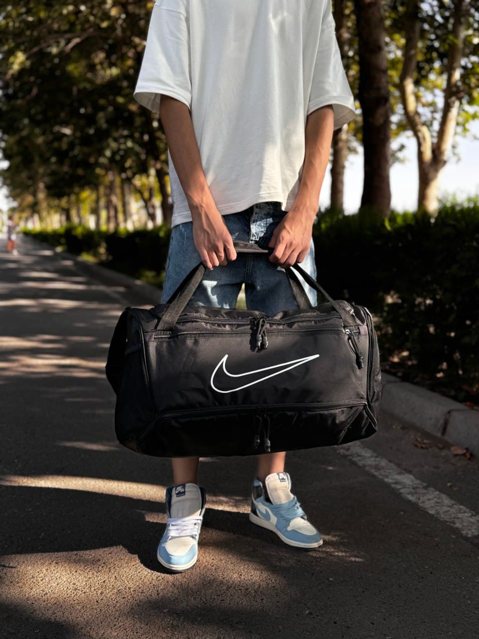 ساک ورزشی نایکی سایز بزرگ ( مدل نایک توخالی) کد 1000