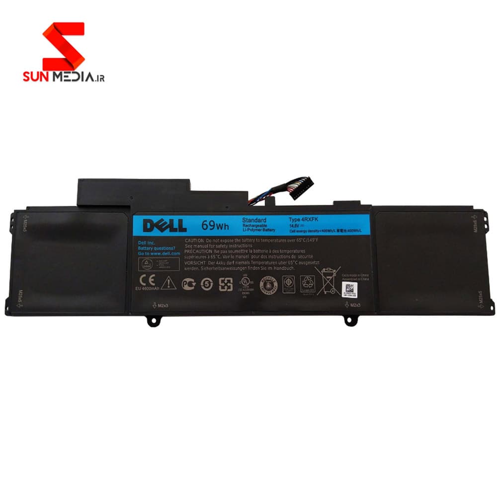 باتری لپ تاپ دل Dell XPS 14 Series 4RXFK