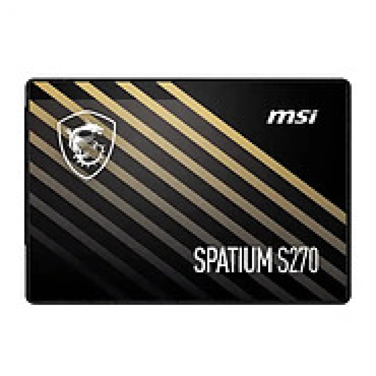 حافظه SSD ام اس آی MSI Spatium S270 960GB