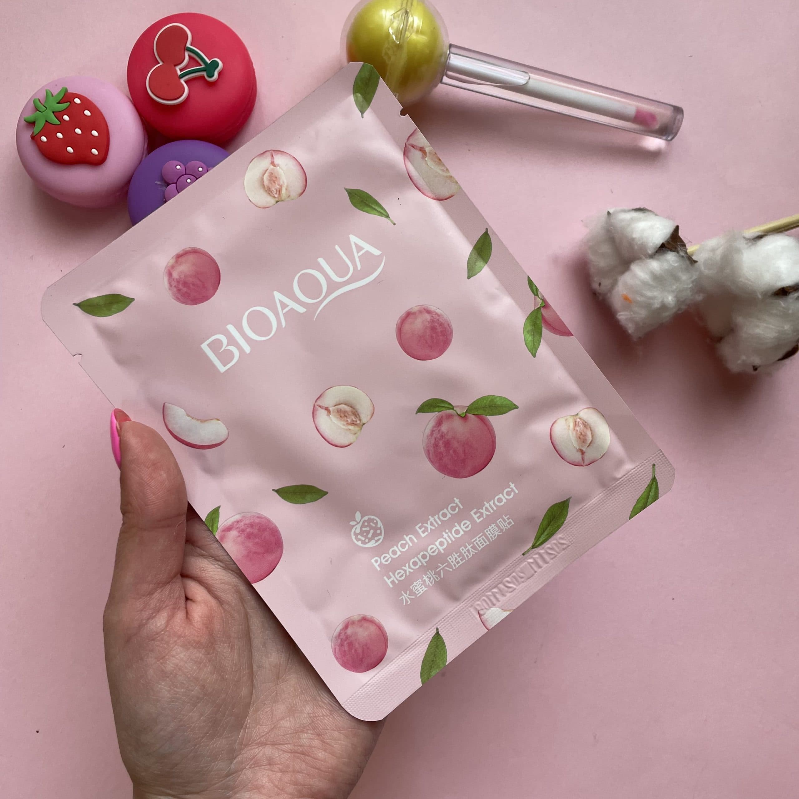 ماسک ورقه ای هلو بیوآکوا