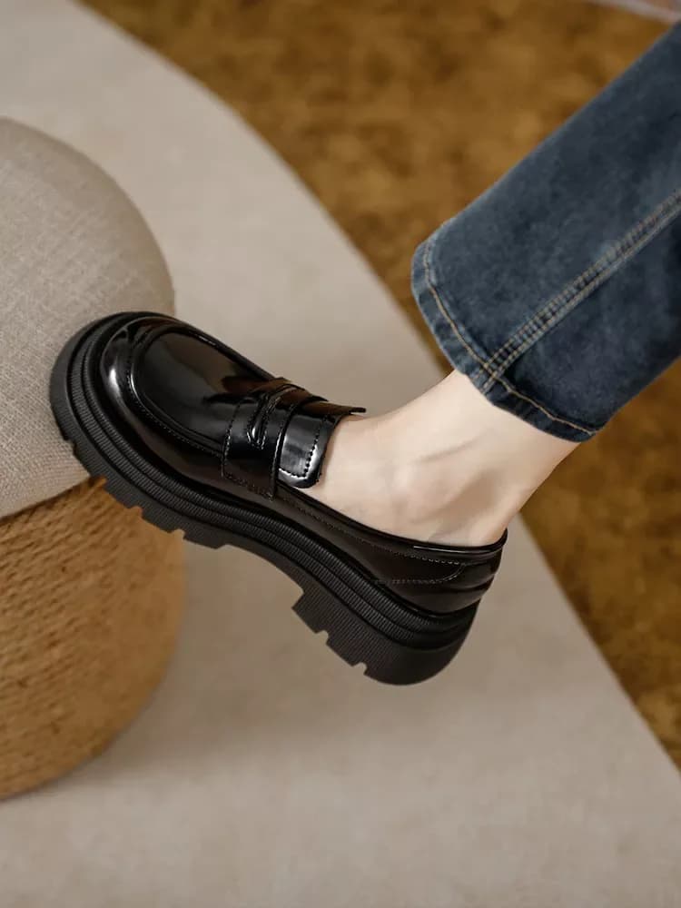 کفش لوفر زنانه کد 2506