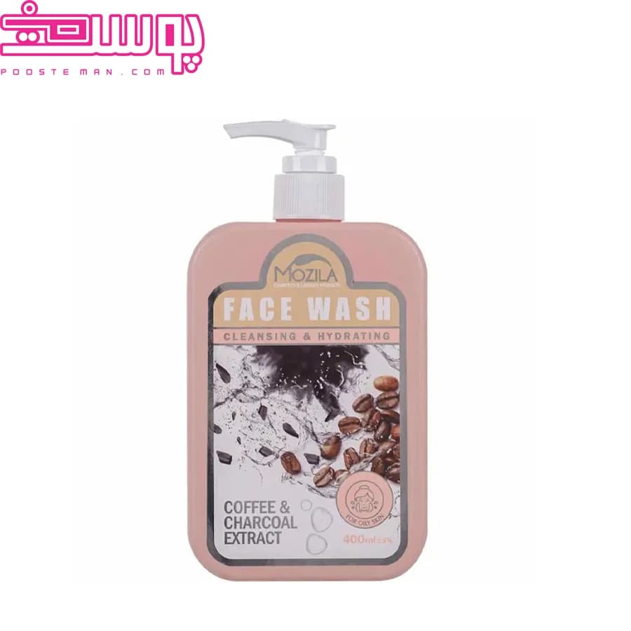 ژل شستشوی صورت پوست چرب و‌ مستعد آکنه موزیلا ۴۰۰ میلی لیتر