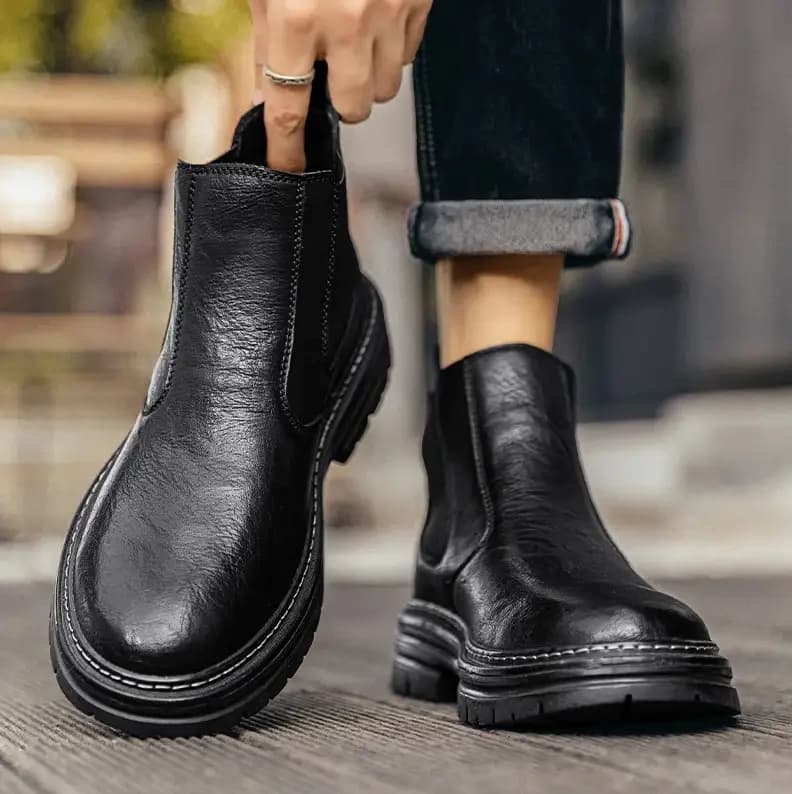 نیم بوت مردانه مدل TLS1102