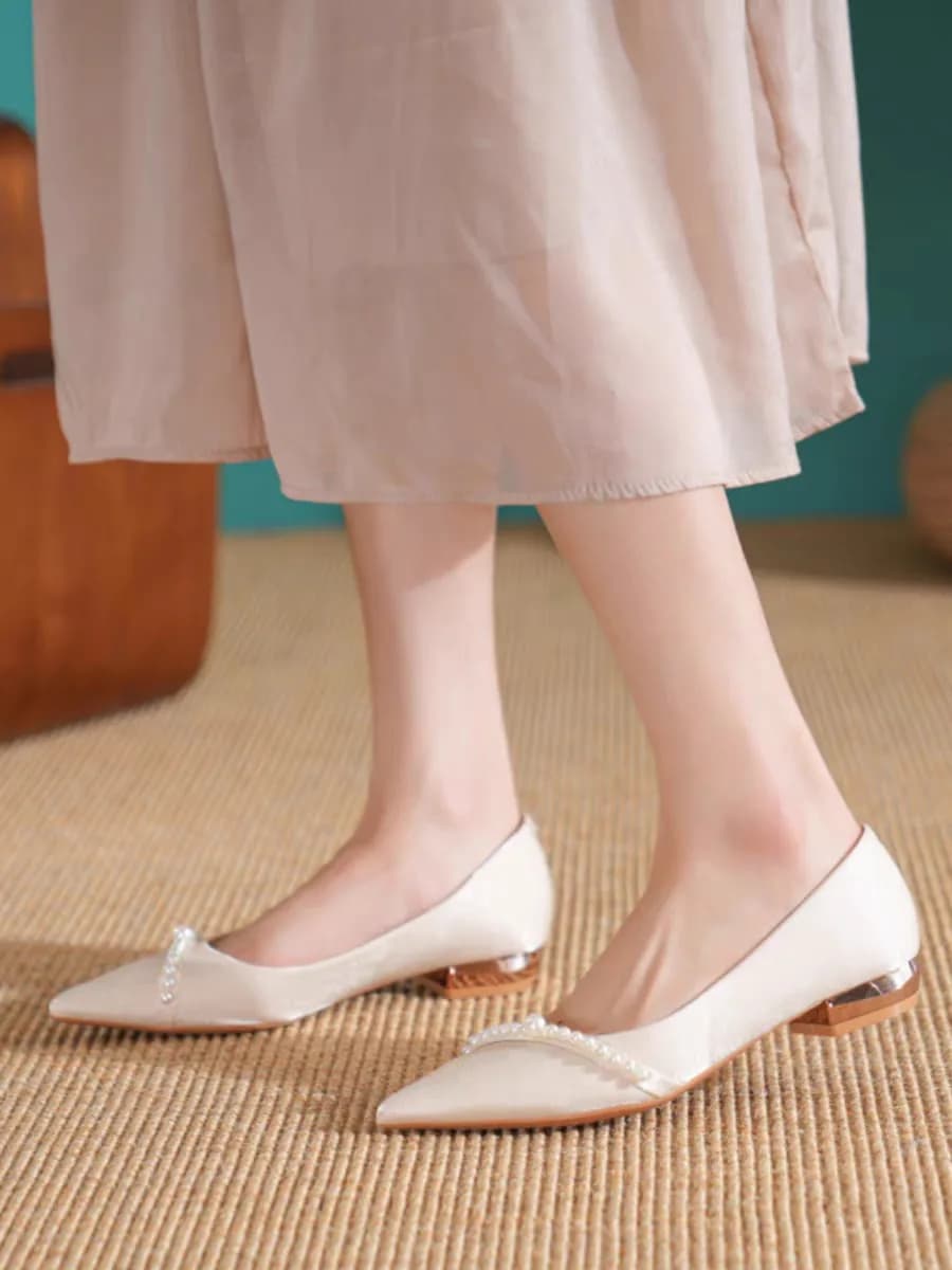 کفش عروس زنانه کد 2661