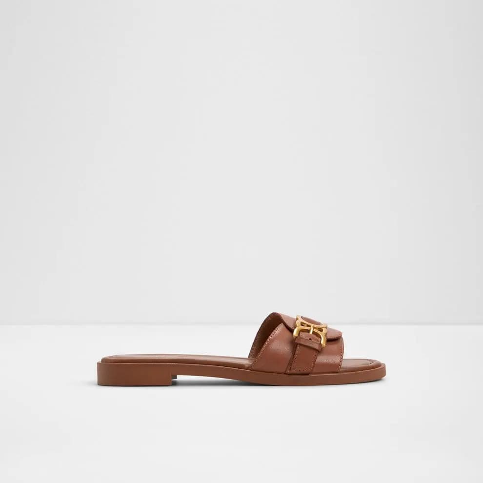 دمپایی تخت زنانه قهوه‌ای روشن آلدو DALLAEDAR – ALDO