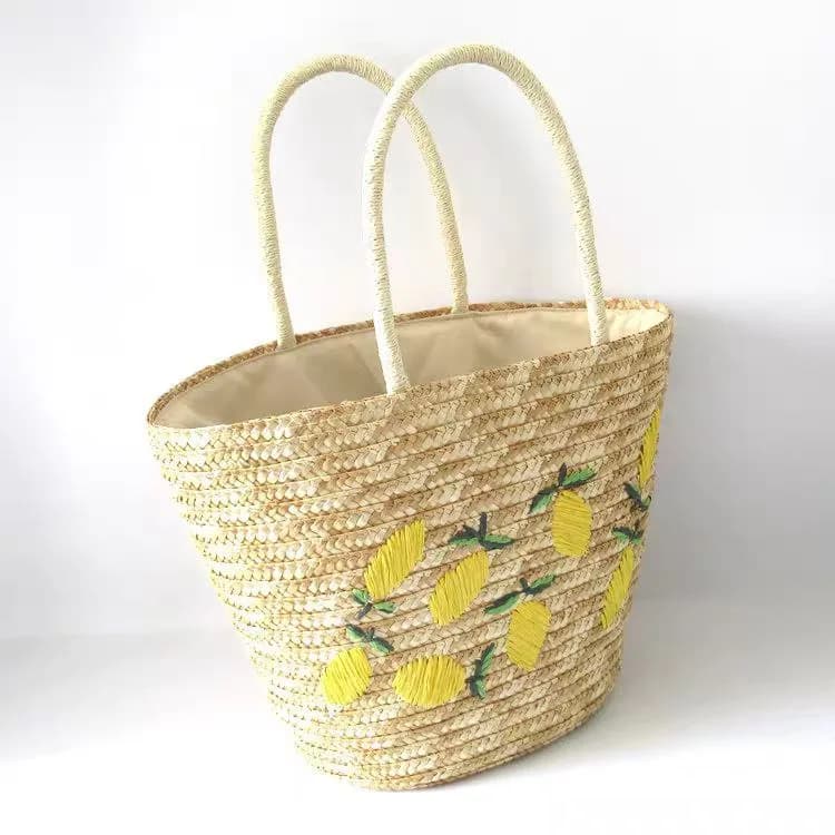 کیف حصیری دستی زنانه کد 2762