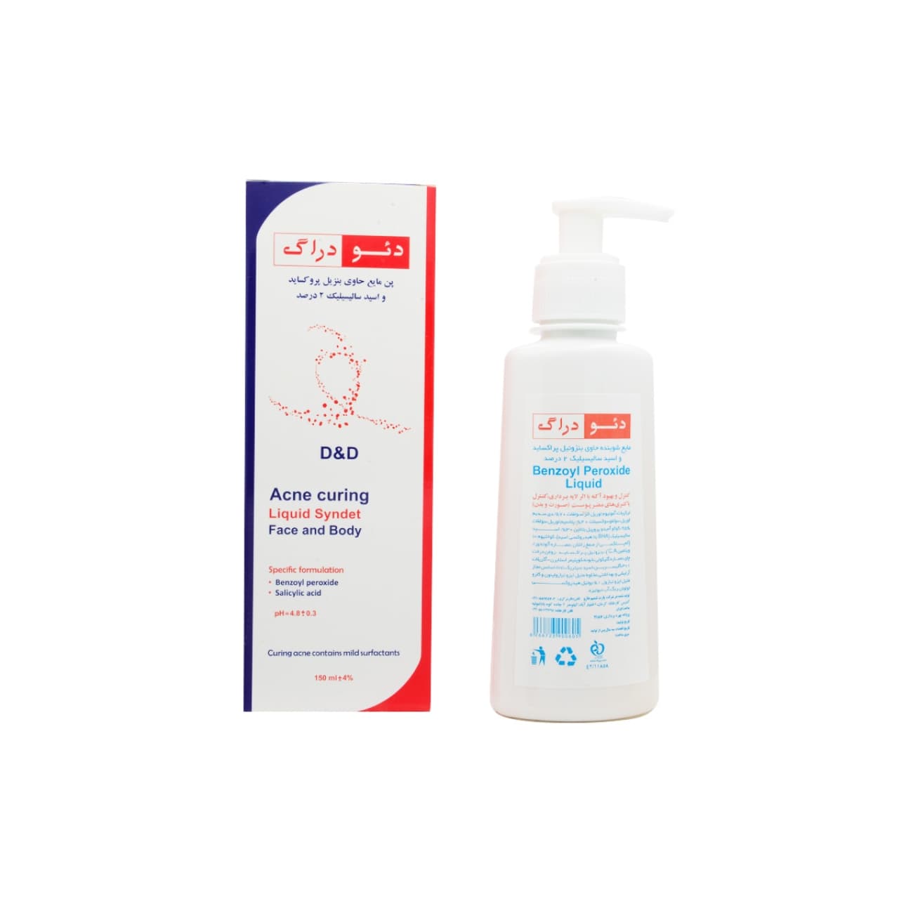 پن مایع ضد جوش صورت و بدن دئو دراگ 150 میل