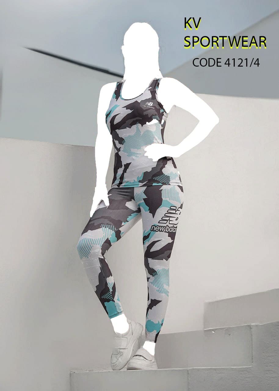 ست تاپ و لگ ورزشی زنانه NEW BABLANCE کد 003