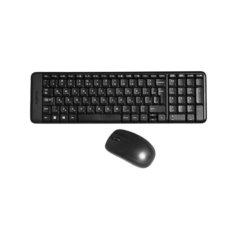 کیبورد و ماوس بیسیم لاجیتک MK220