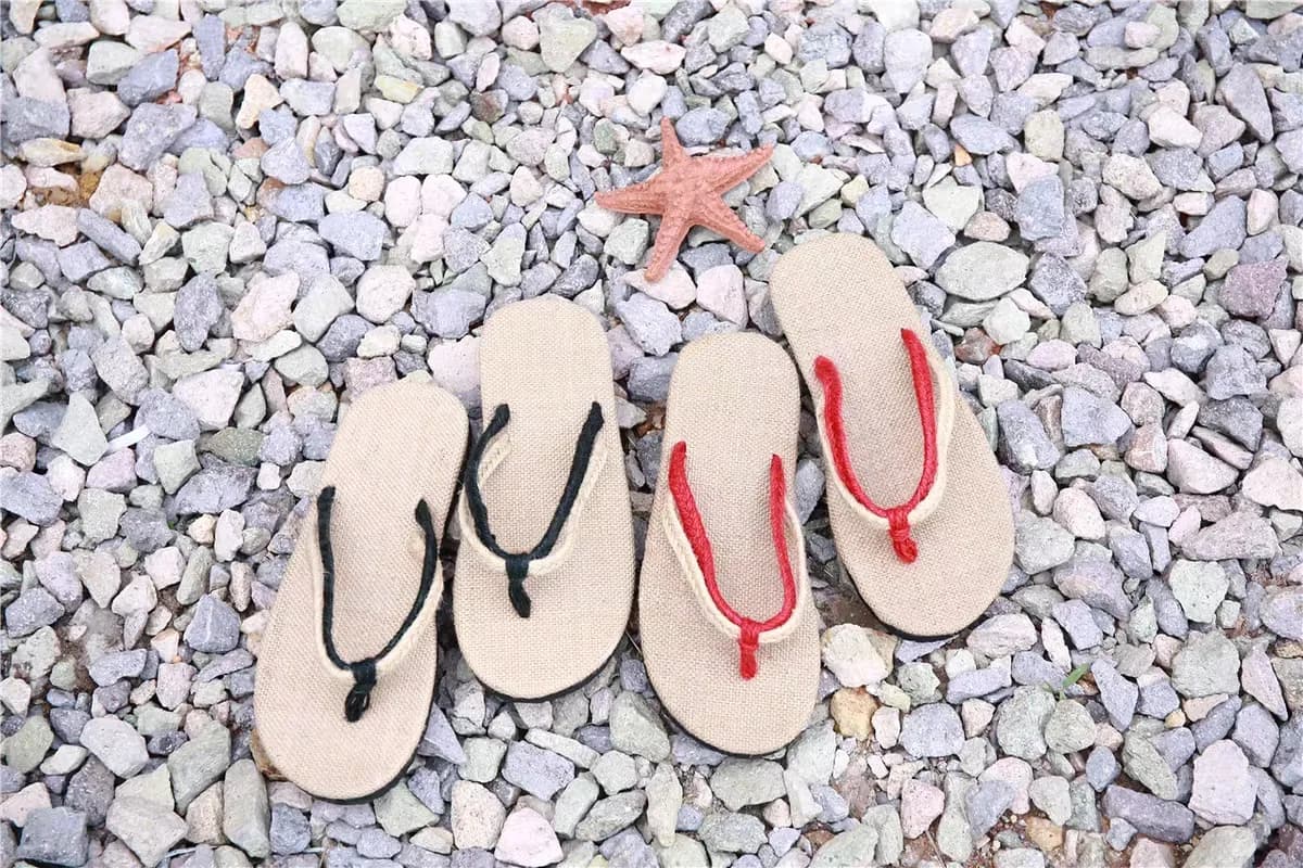 صندل حصیری مردانه و پسرانه کد 3008