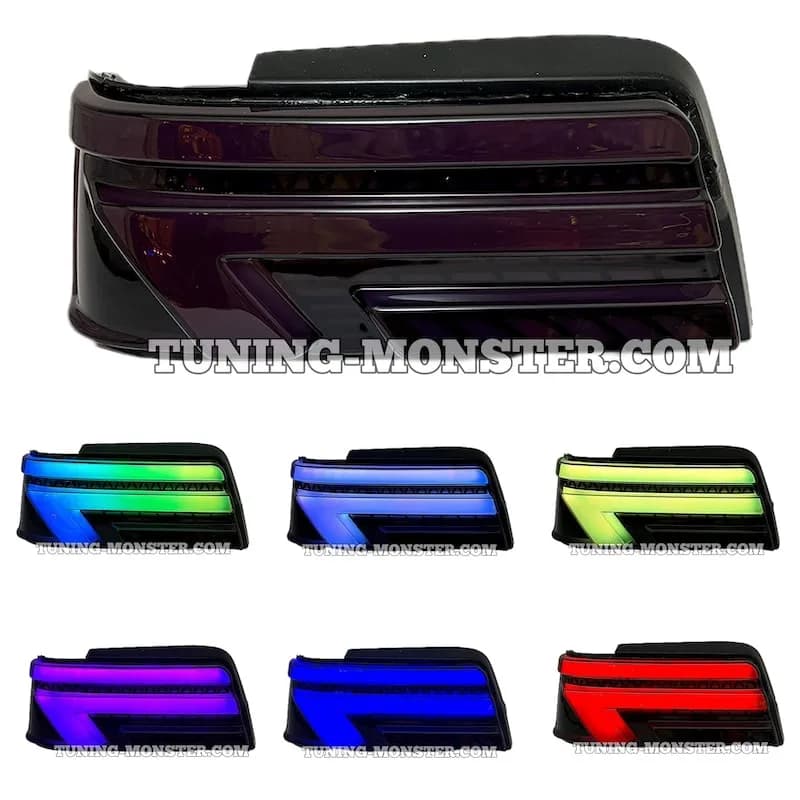 چراغ عقب پژو ۴۰۵ ریموت دار مولتی کالر طرح NX