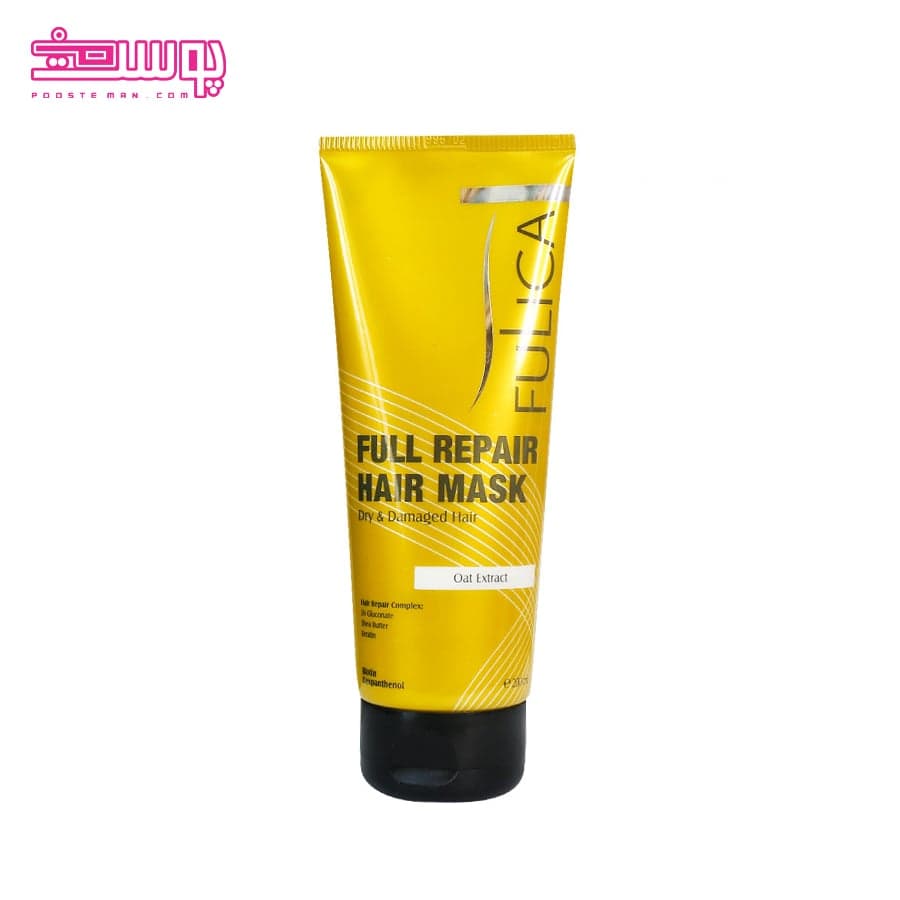 ماسک مو فولیکا مدل Oat Extract حجم 200ml