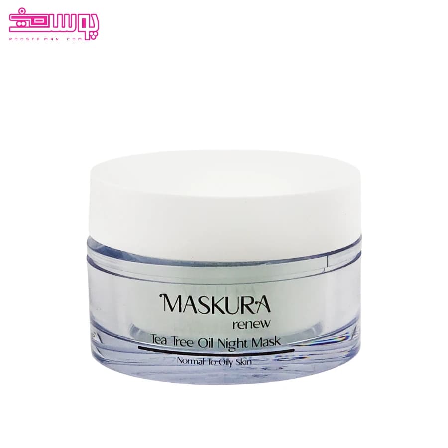 ماسک شب روغن درخت چای ماسکورا رنیو حجم 50ml