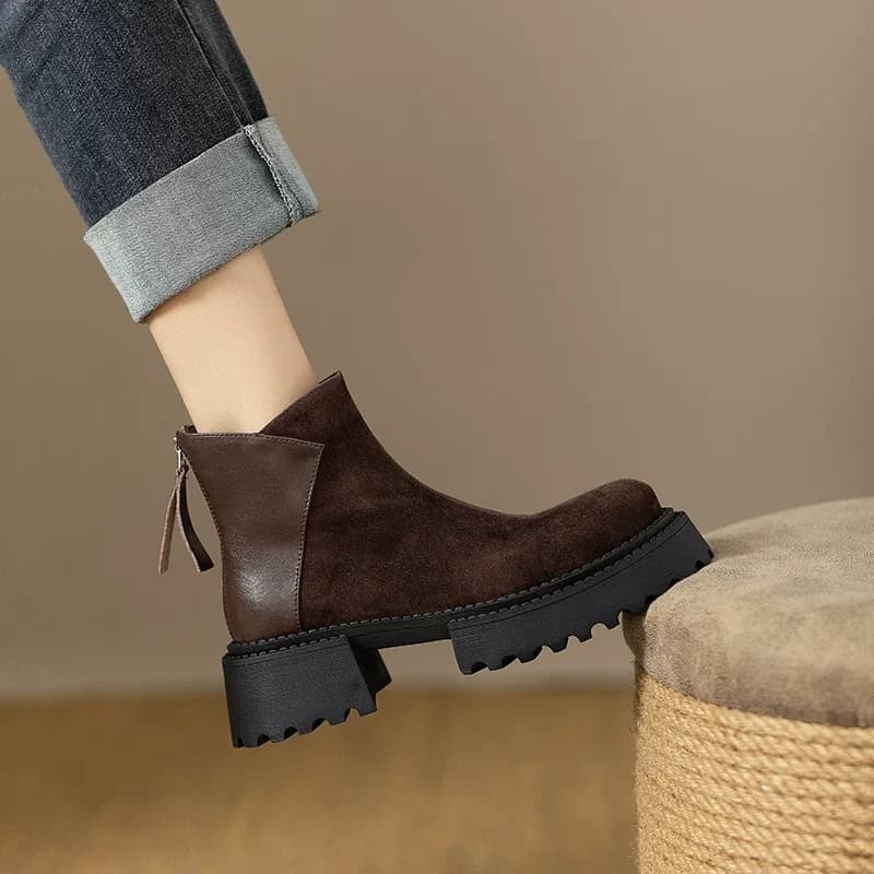 نیم بوت آج دار زنانه کد 2069