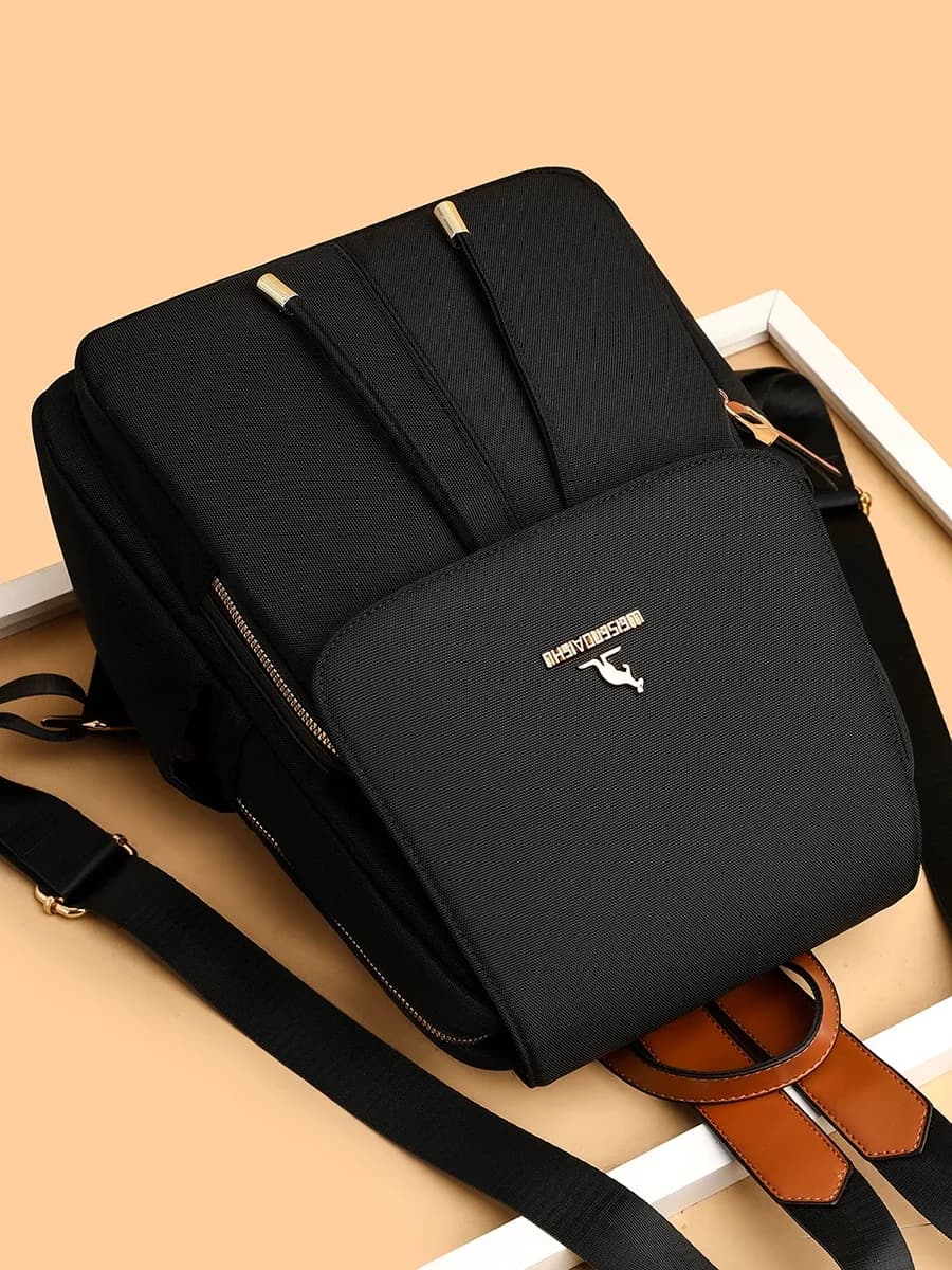 کوله پشتی مشکی زنانه کد 2272