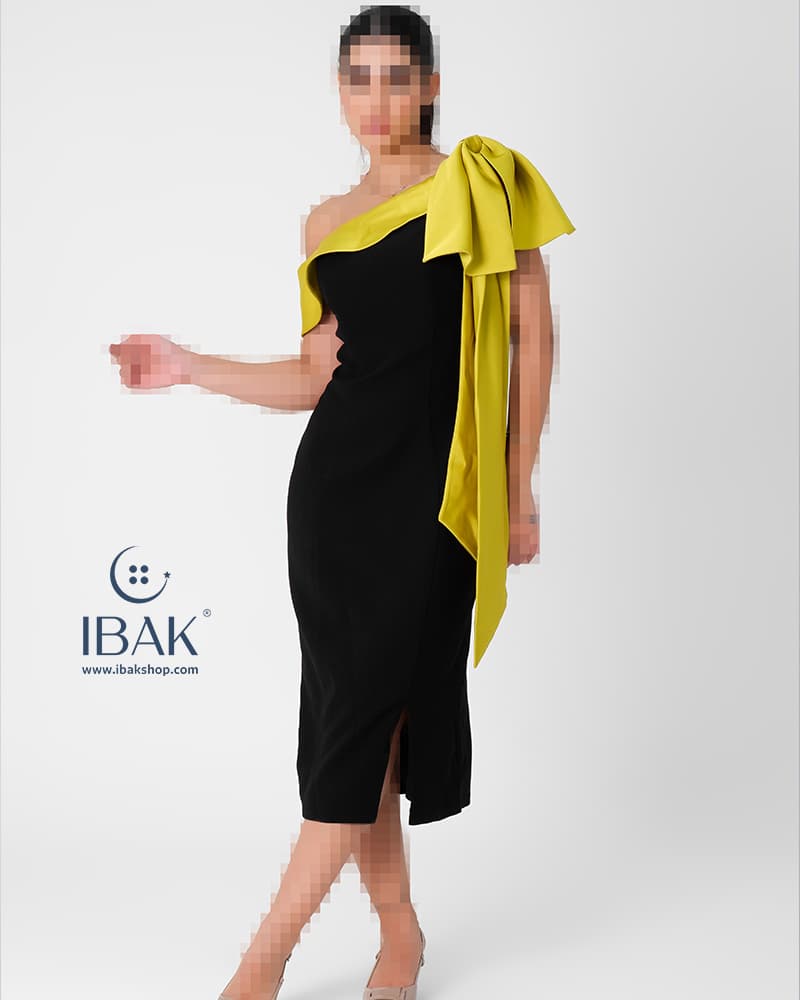 پیراهن میدی پاپیون-funda