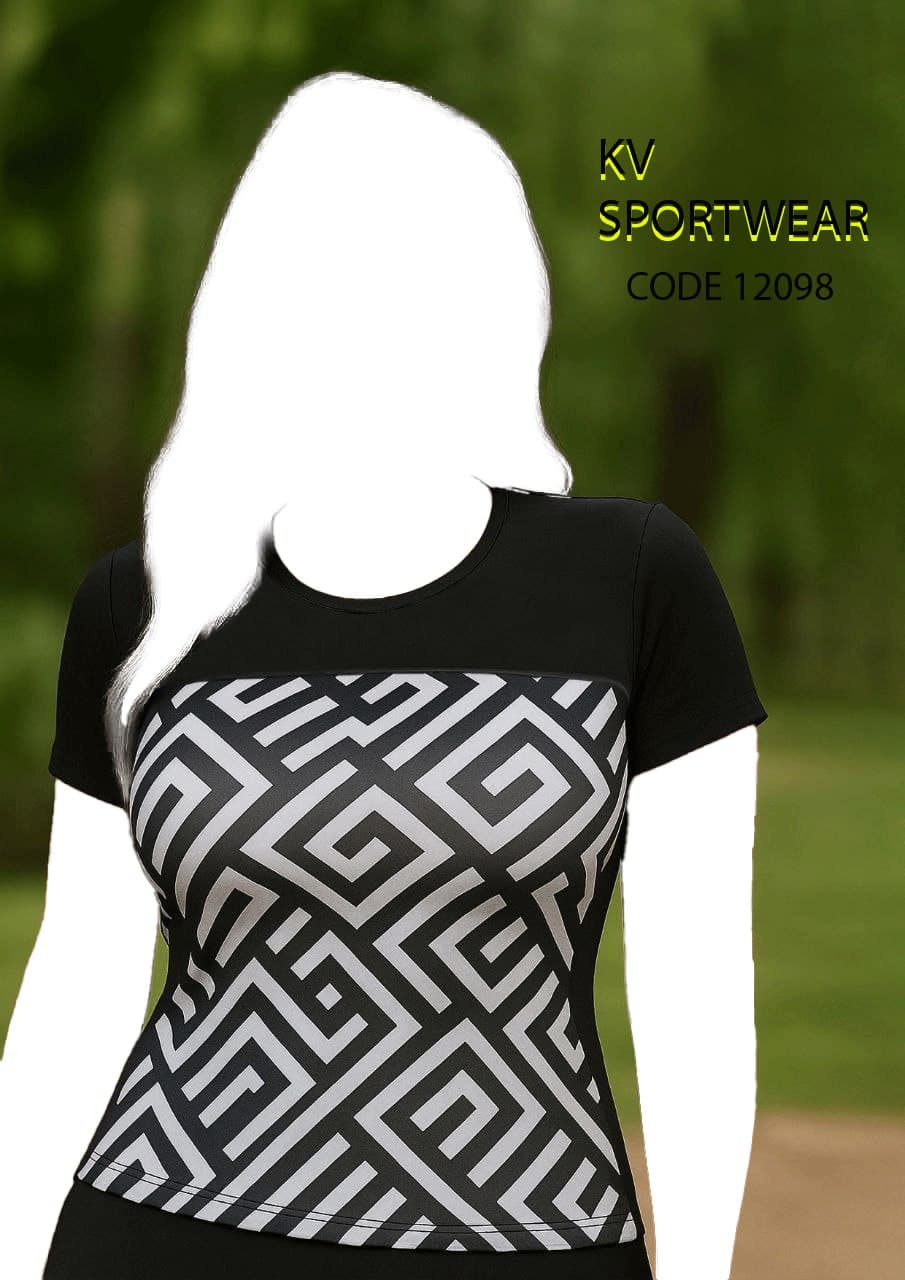 تیشرت اسپرت ورزشی زنانه کد 0012