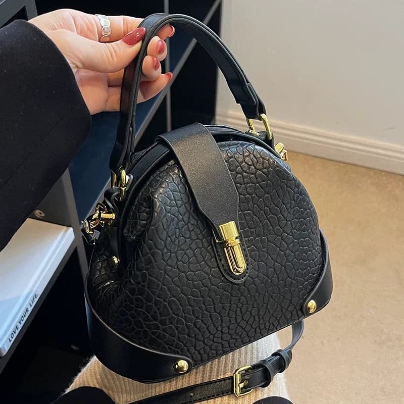 کیف دوشی زنانه طرح دار کد 2278