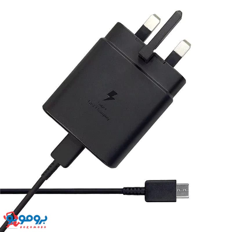 شارژر 45 وات سامسونگ مدل Samsung 45W Travel | TA-845 اصلی | همراه با کابل | گارانتی مادام العمر شرکتی