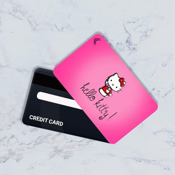 استیکر کارت بانکی مدل کیتی کد CAC246-K