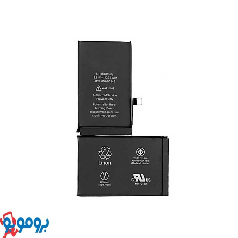 باتری اورجینال موبایل اپل آیفون X ا Apple iPhone X Original Battery با گارانتی یک ساله