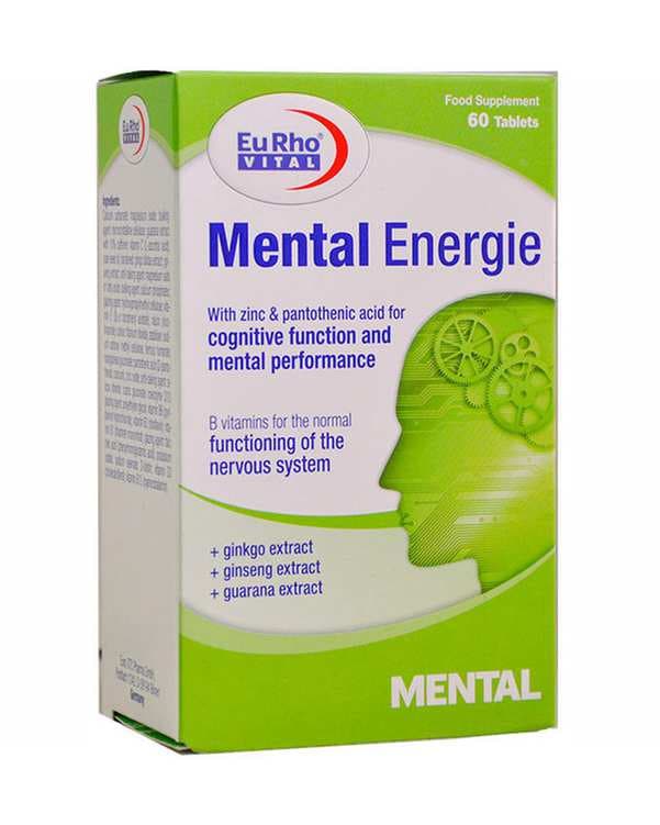 قرص منتال انرژی یوروویتال برای تقویت حافظه 60 عدد