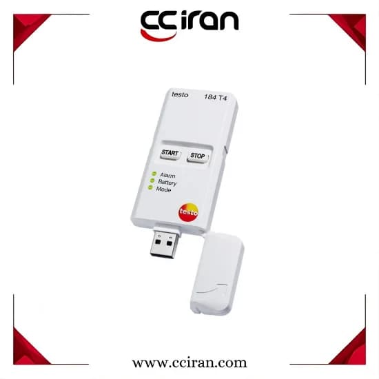 دیتالاگر دما تستو مدل Testo 184-T4 (دارای اتصال USB)