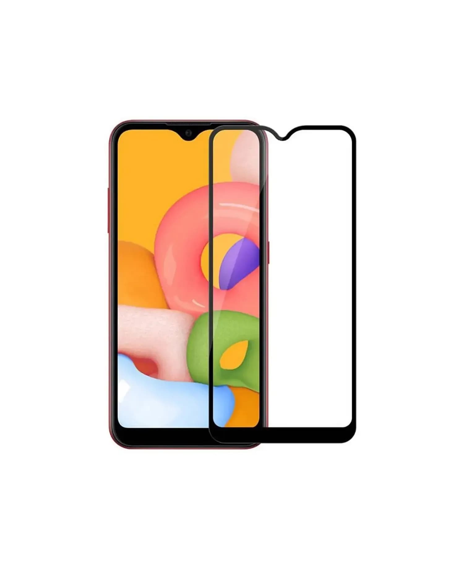 گلس فول Super D مشکی گوشی شیائومی Redmi 10C