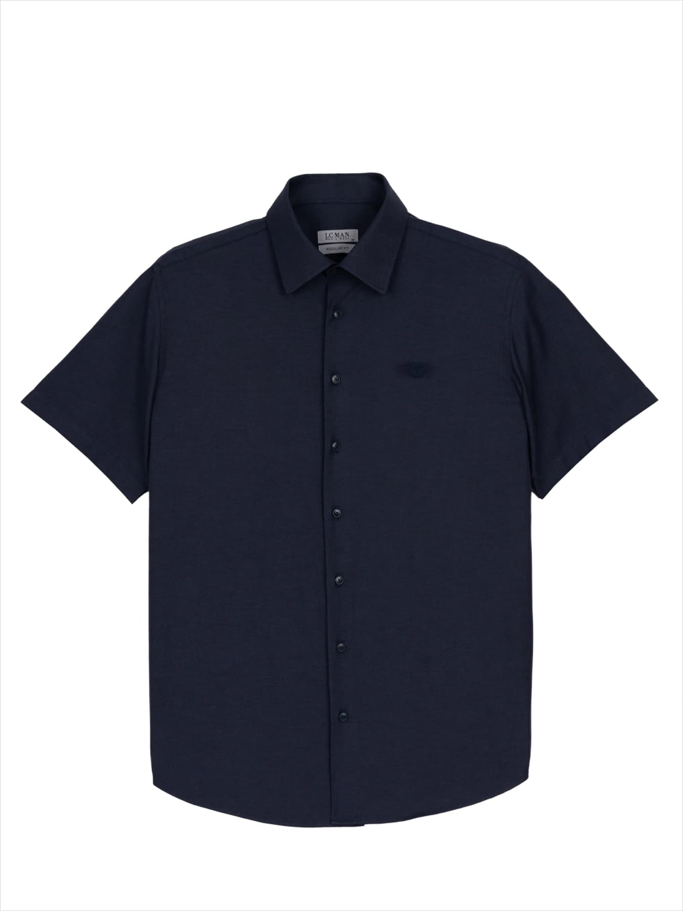 پیراهن آستین کوتاه سرمه ای ال سی من 26