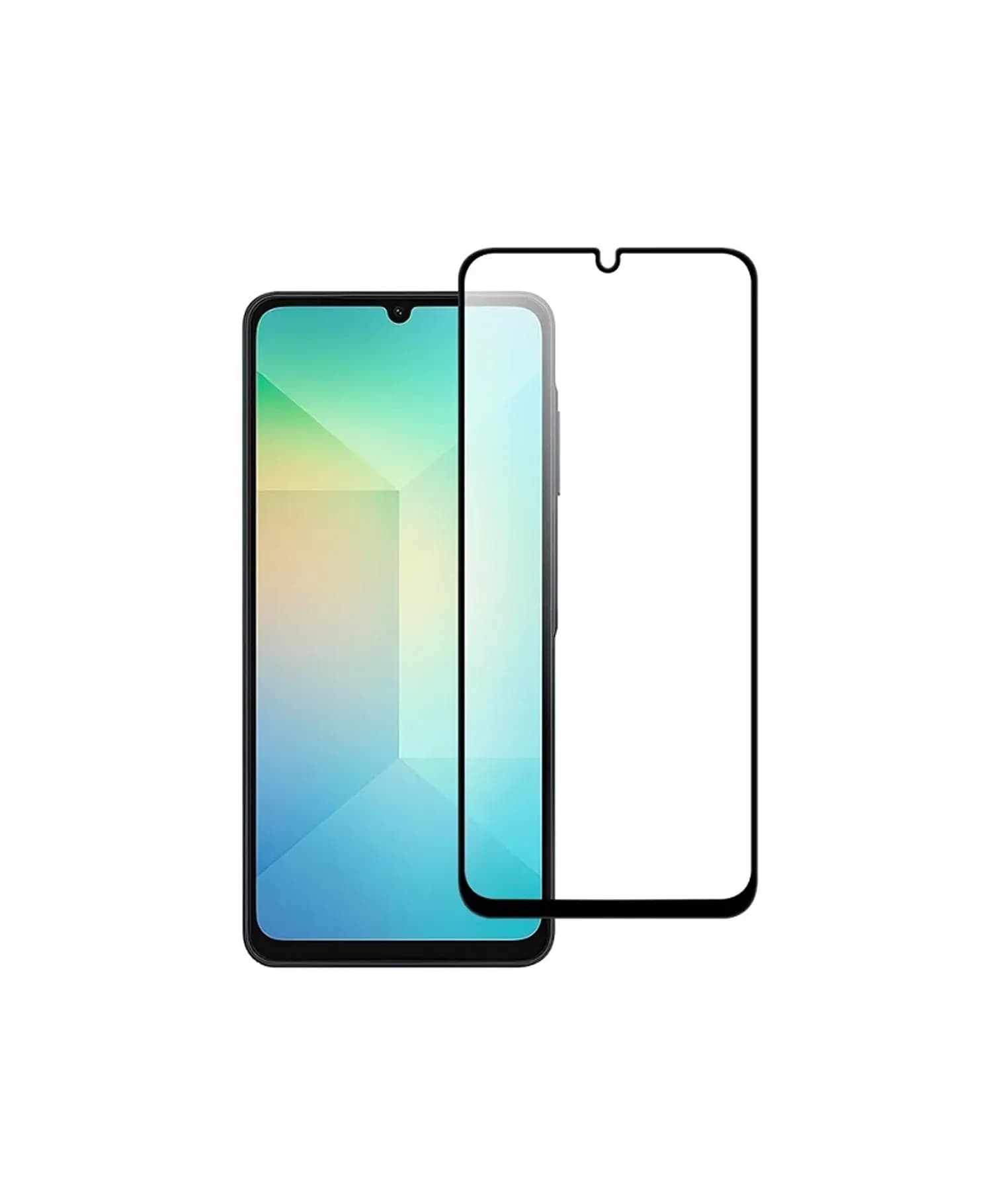 گلس فول Super D مشکی گوشی موبایل سامسونگ Samsung A26