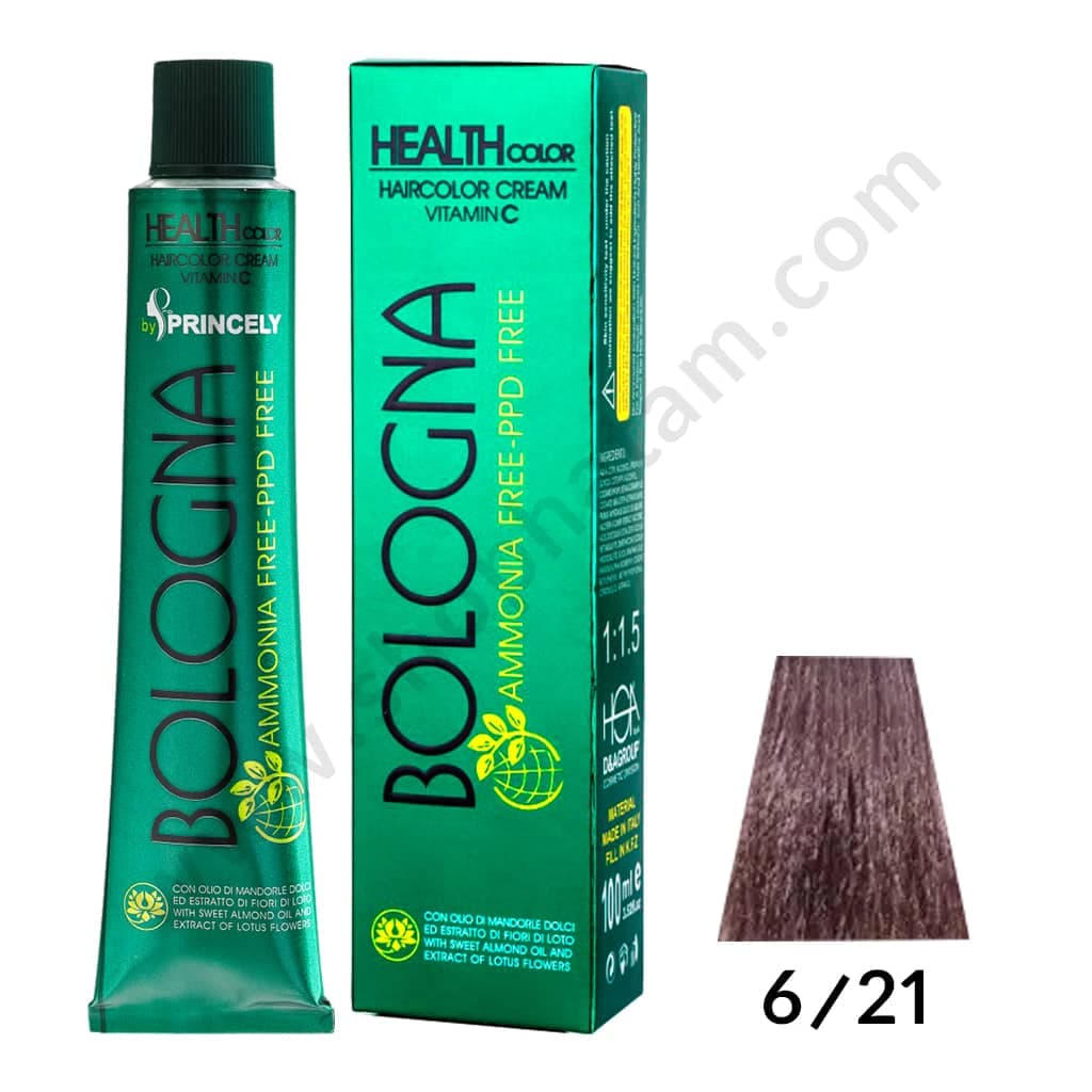 رنگ مو بلونیا (شماره 6/12) بلوند نسکافه ای تیره حجم ۱۰۰ میلی لیتر