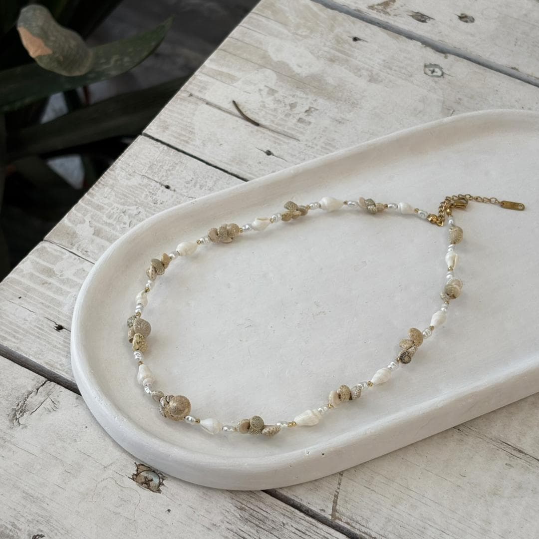 گردنبند صدفی کد N147