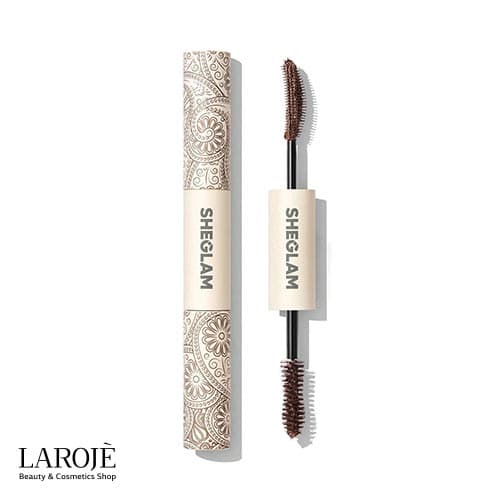 ریمل دو سر بلند کننده و حجم دهنده ضد آب شیگلم Sheglam رنگ ماکیاتو