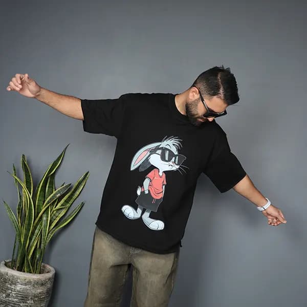 تیشرت خرگوش با عینک