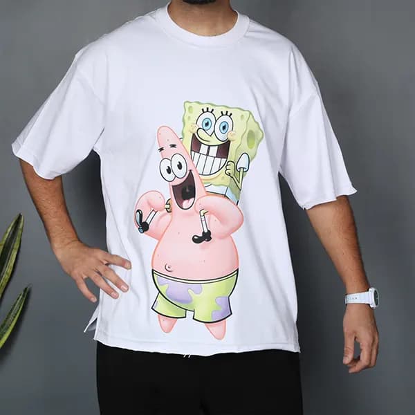 تیشرت اسپرت باب اسفنجی و پاتریک