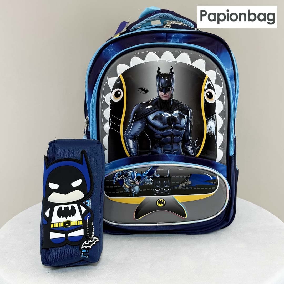 ست کیف مدرسه و جامدادی بتمن