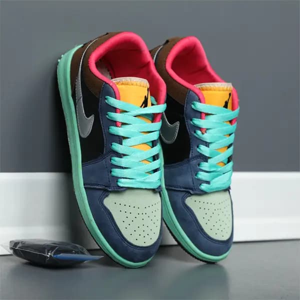 کتونی اسپرت نایک جردن هفت رنگ سورنا کد02