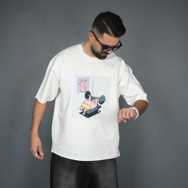 تیشرت لش مچینست طرح پاتریک