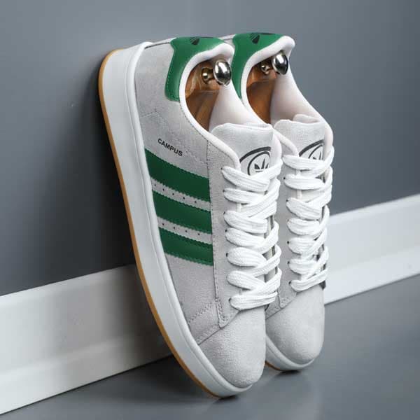 کتونی مردانه آدیداس کامپوس طوسی سبز KH