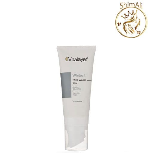 ژل براش شستشوی پوست کدر و مستعد لک ویتالیر